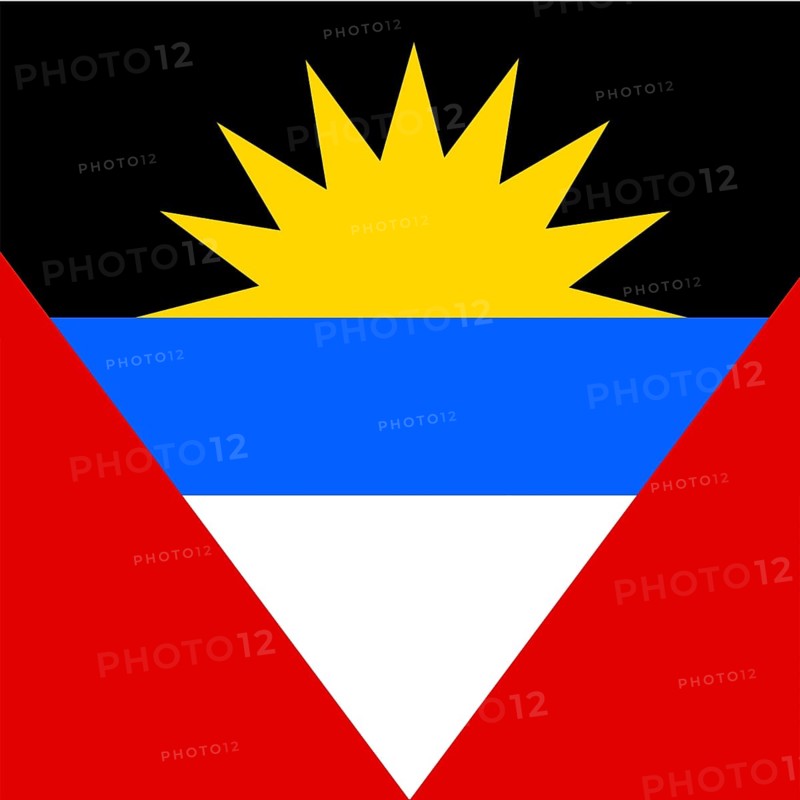 Official national flag of Antigua and Barbuda