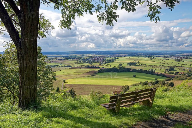 View from Amoneburg to Kleinseelheim