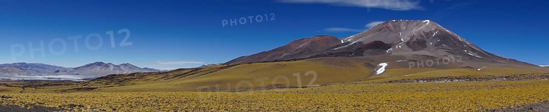 Volcano Incahuasi on the border to Chile