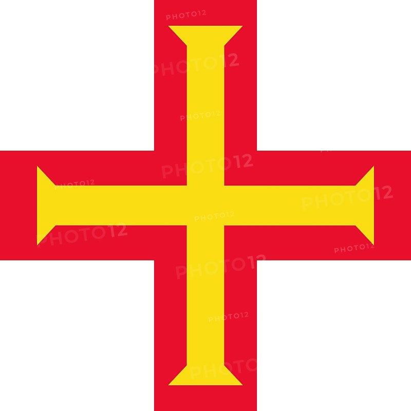 Official national flag of Guernsey