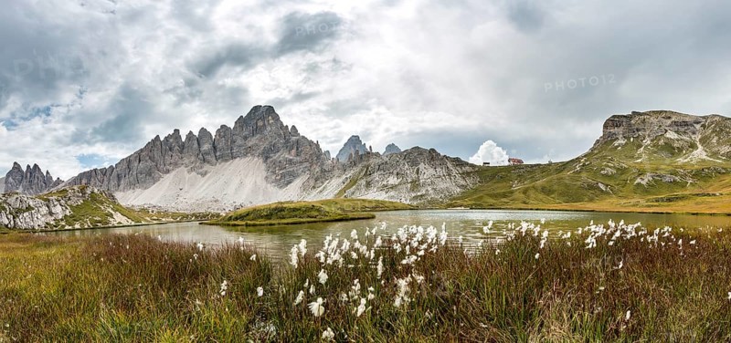 Lago dei Piani at the Three Peaks Cottage with Paternkofel