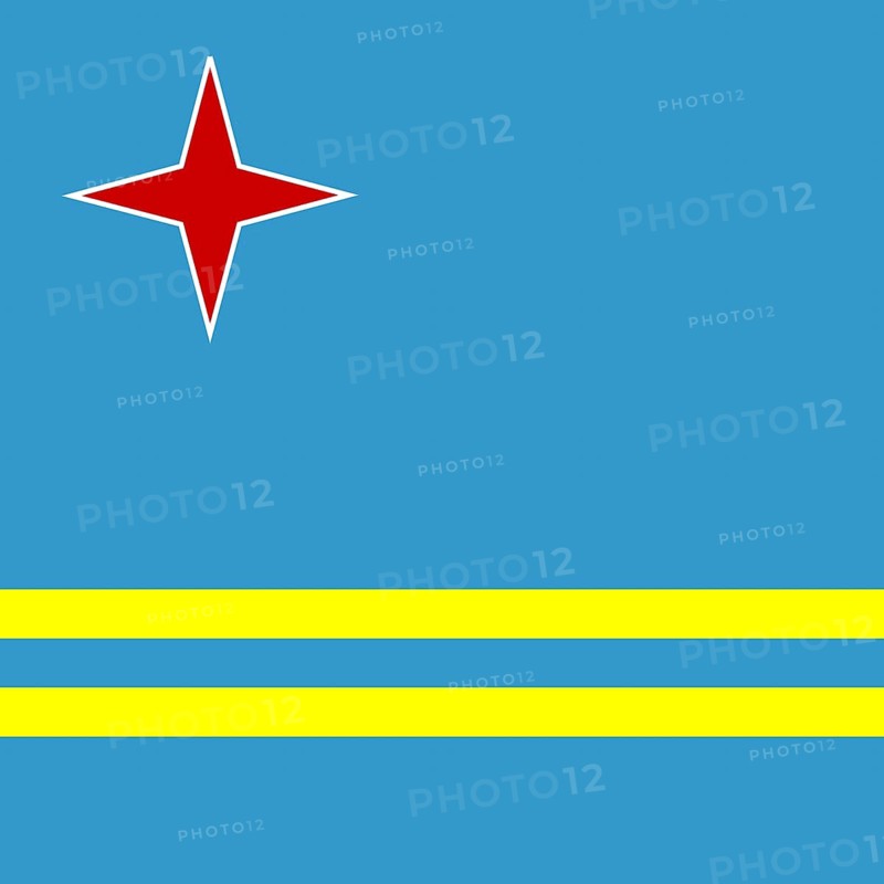 Official national flag of Aruba