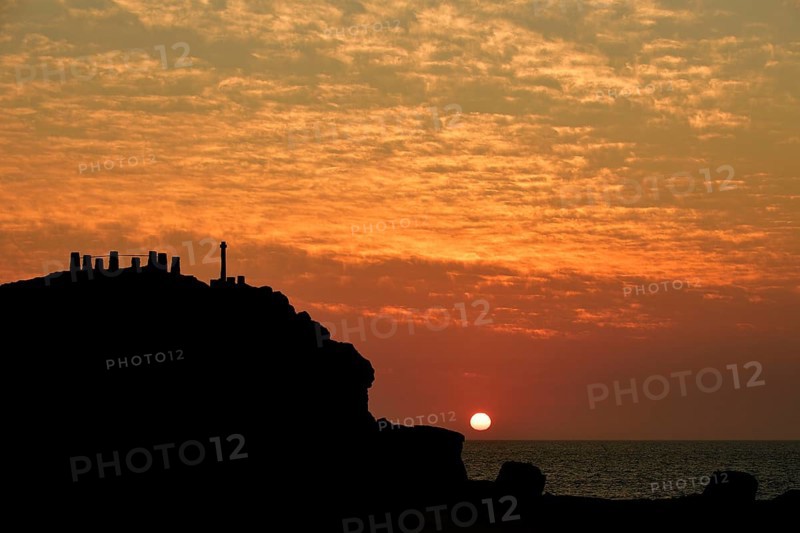 Diaz Cross at sunset