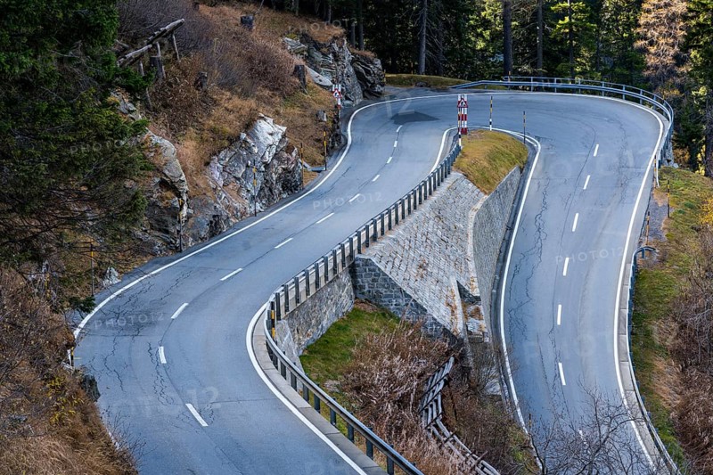 Hairpin bend