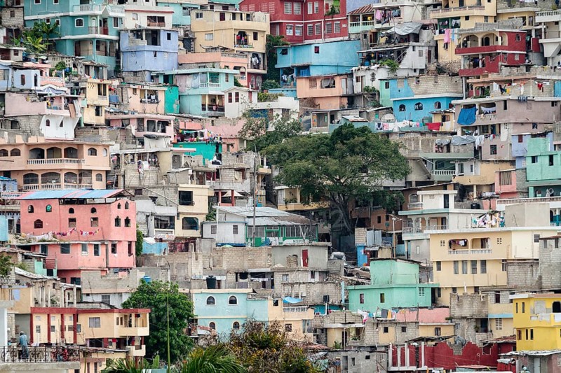 Colourful houses