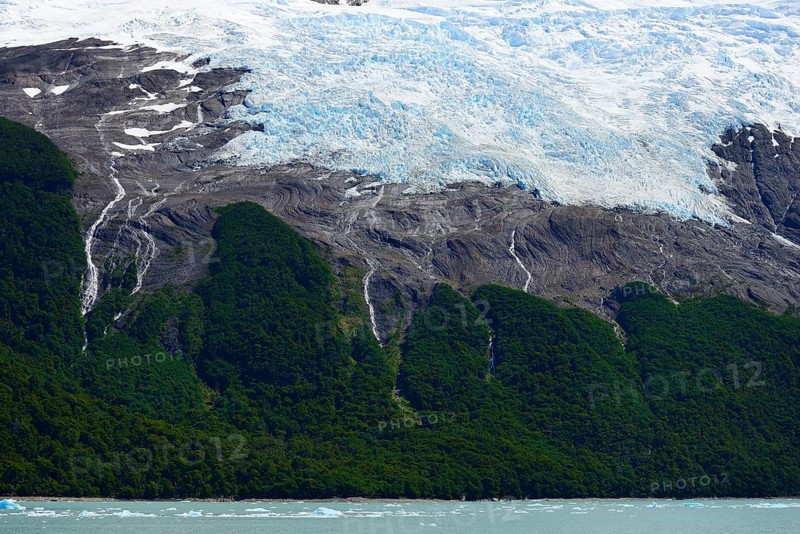 Melting arm of the Spegazzini Glacier on Lake Argentino
