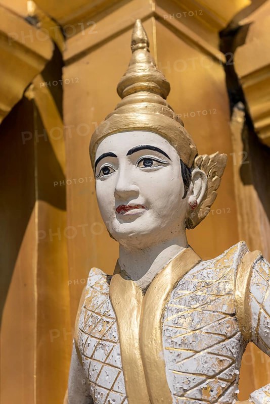Nat spirit statue at Shwedagon Pagoda