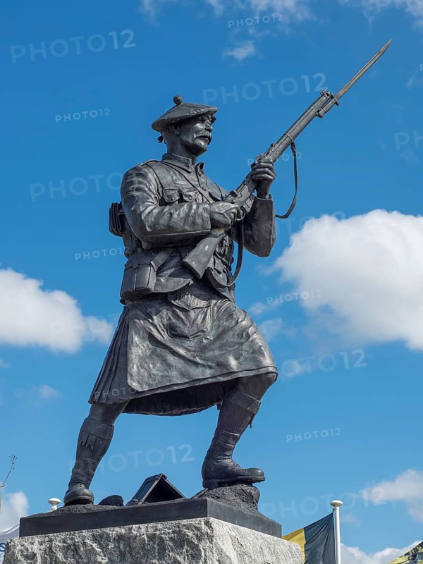 Scottish Black Watch soldier