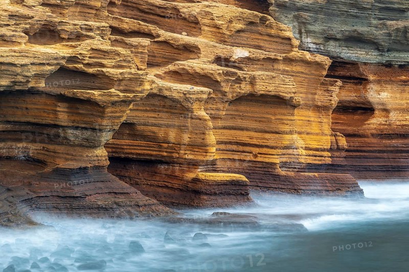 Rugged rock coast