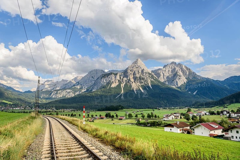 View of Ehrwalder Sonnenspitze