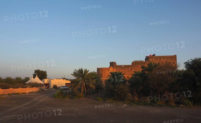 Jabrin Castle in the Evening Light
