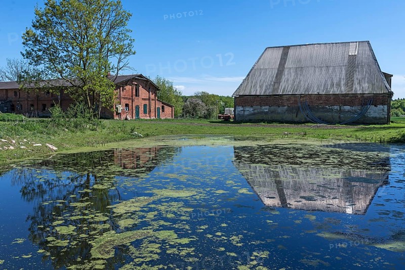 Othenstorf Estate with poultry and pigpen pond