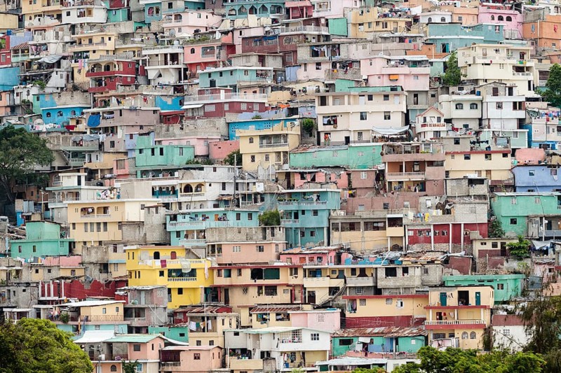 Colourful houses