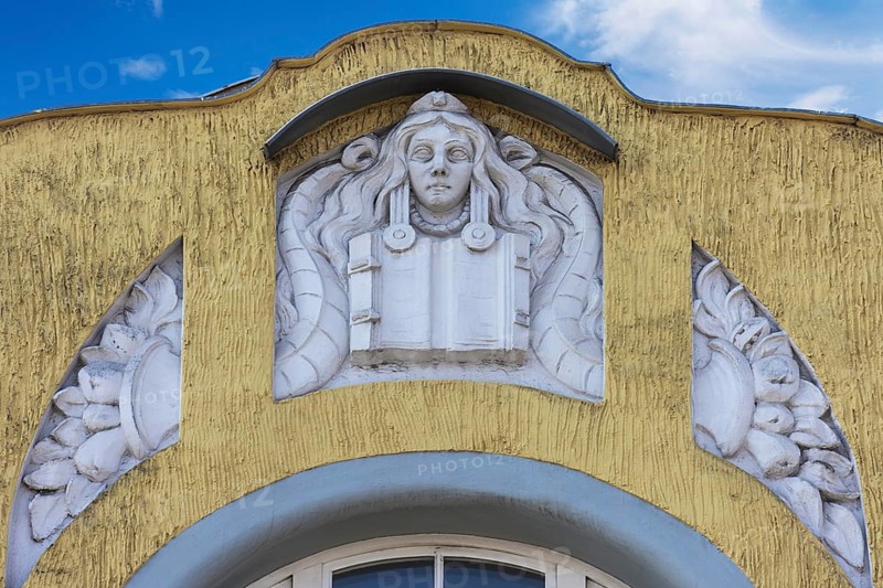 Art Nouveau relief from the Berolzheimerianum