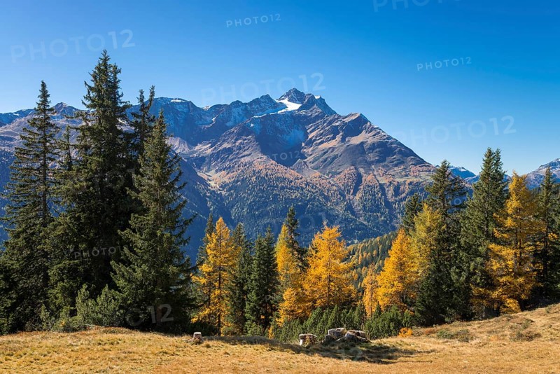 Autumnal mountain landscape