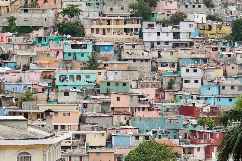Colourful houses