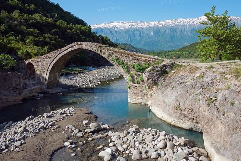 Ottoman stone arch bridge Ura e Katiut