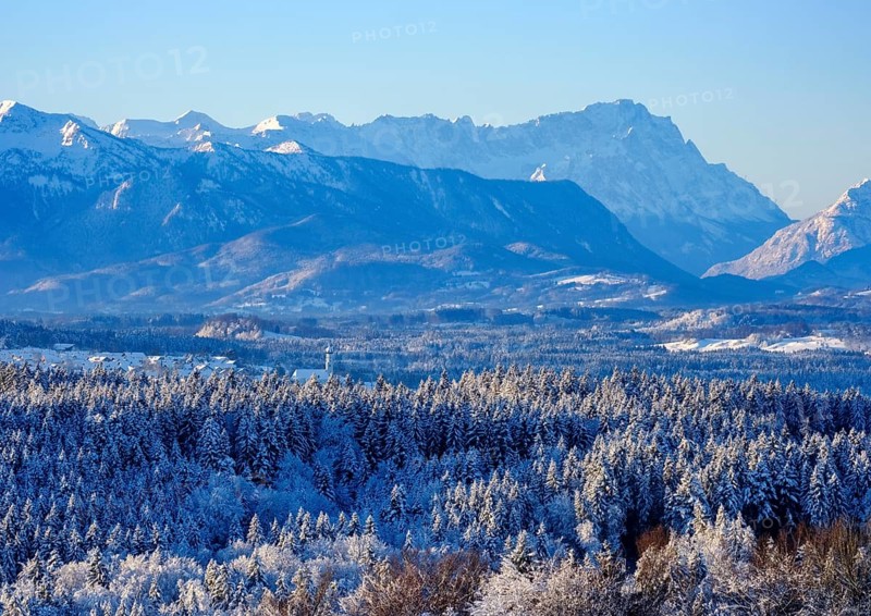 Konigsdorf and Zugspitze