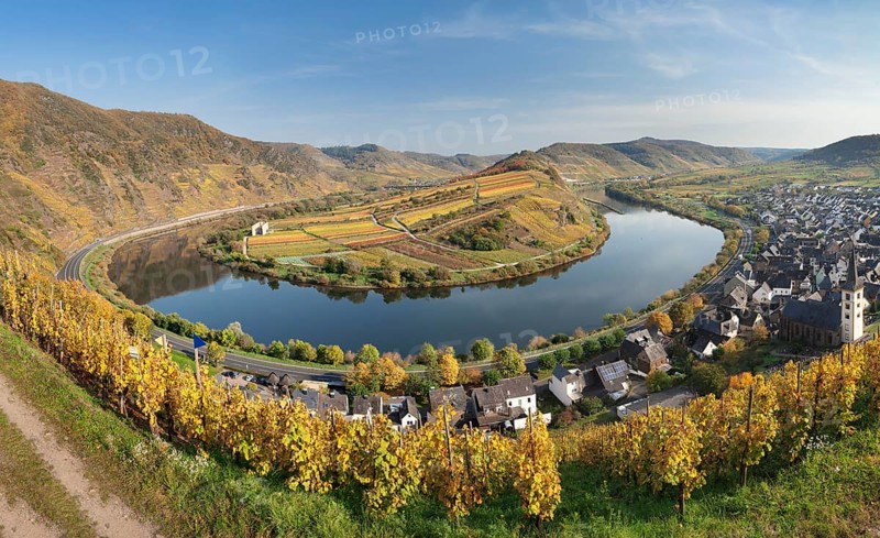 Moselschleife in autumn