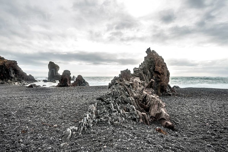 Black beach