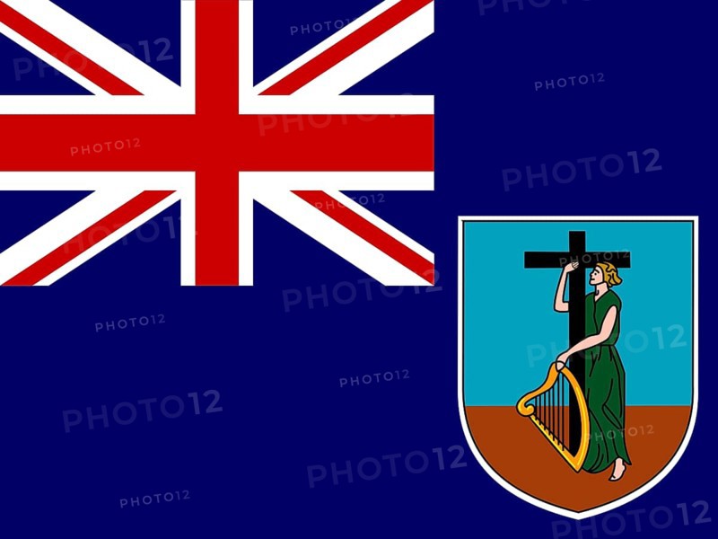 Official national flag of Montserrat
