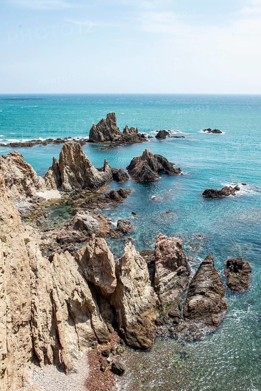 Rocks in the sea