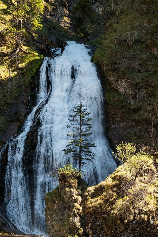 Waterfall in the Wasserlochklamm