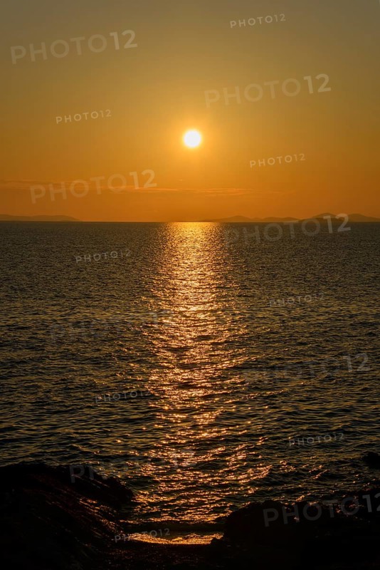 Sunset near Primosten