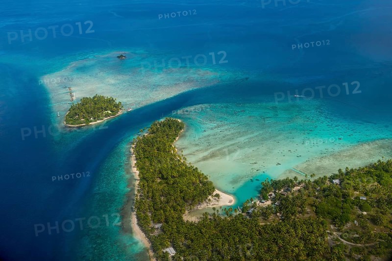 Aerial of Rangiroa
