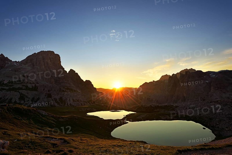 Sunrise over the Bodensee lakes