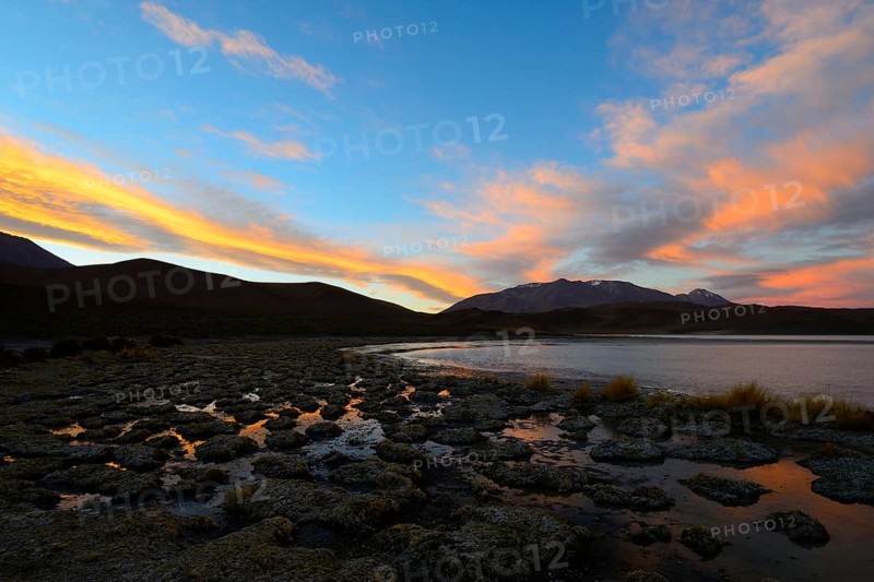 Sunset at the Laguna Ramaditas