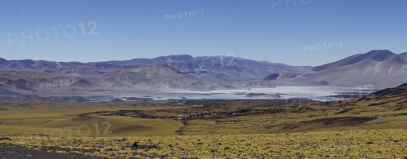 Lagoon on the border with Chile