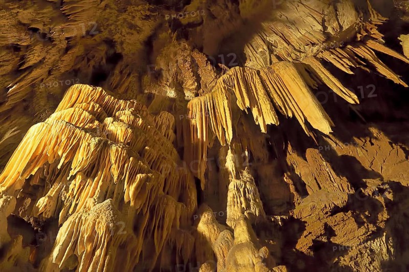 Stalactites and stalagmites
