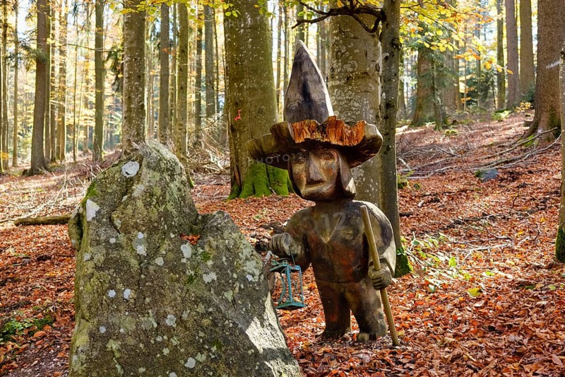 Jackl figurine at the Brotjacklriegel