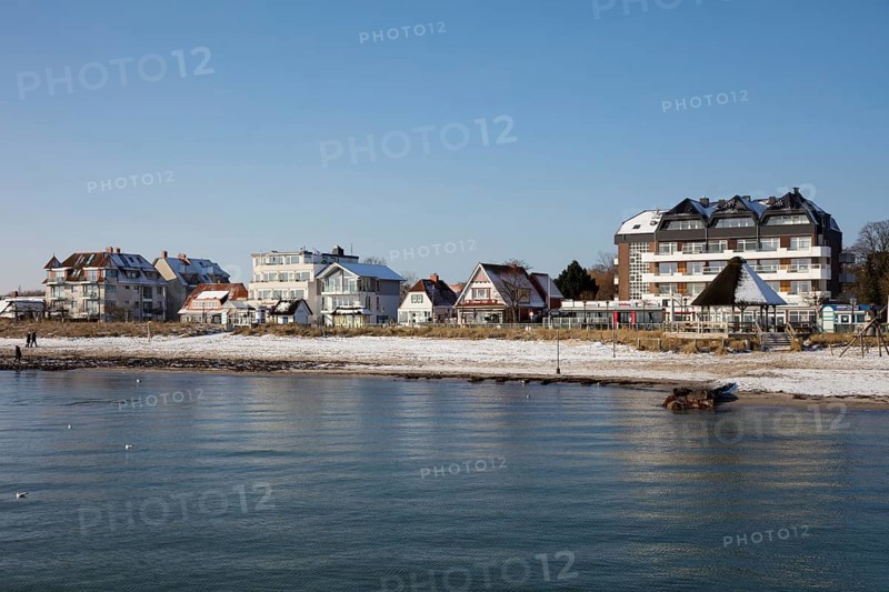 Baltic Sea coast in winter