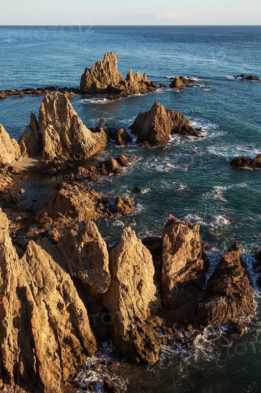 Rocky coast at Arrecife de las Sirenas