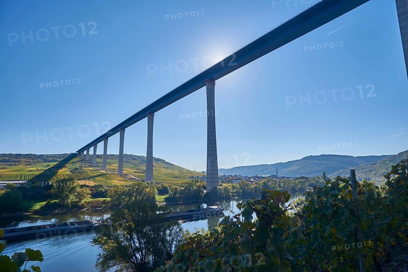 Hochmosel bridge over the river Moselle