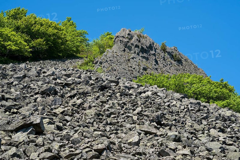 Block heap at Milseburg mountain