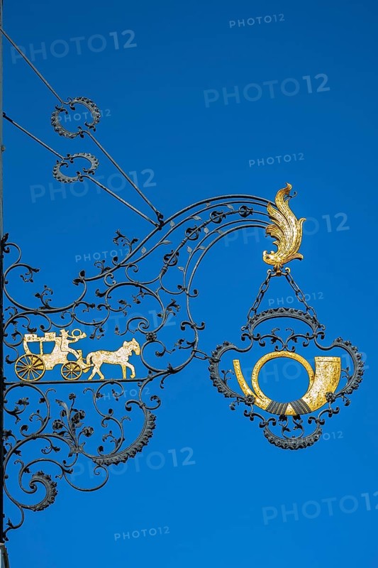 Nasenschild an Gasthof Alte Post