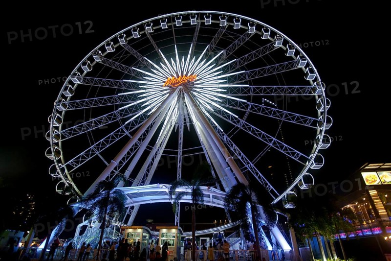 Giant Ferris Wheel on the entertainment strip Asiatique - the Riverfront