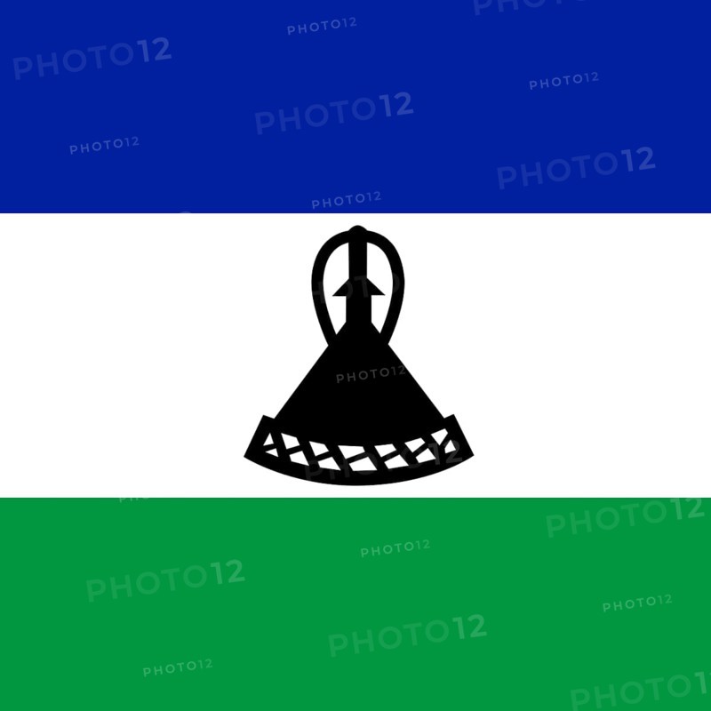Official national flag of Lesotho