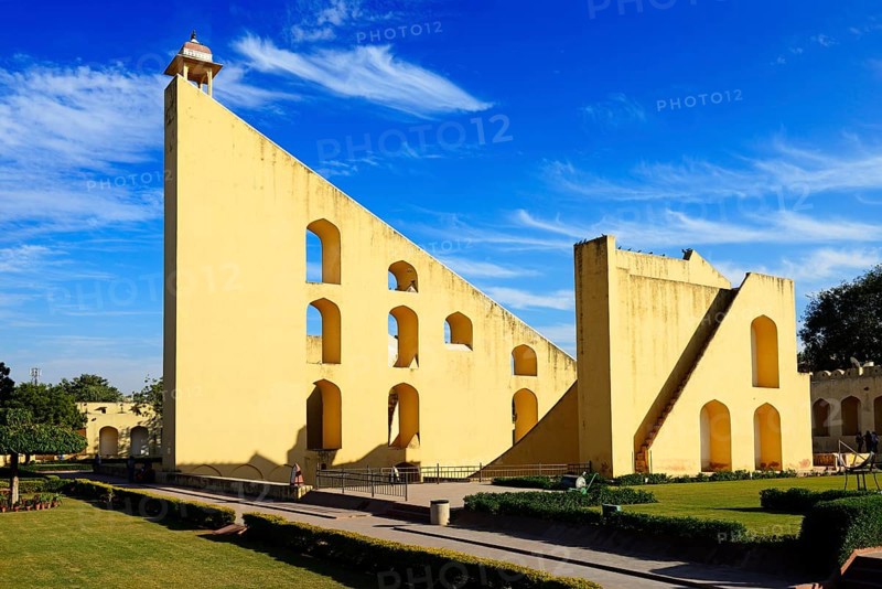 Large sundial in observatory