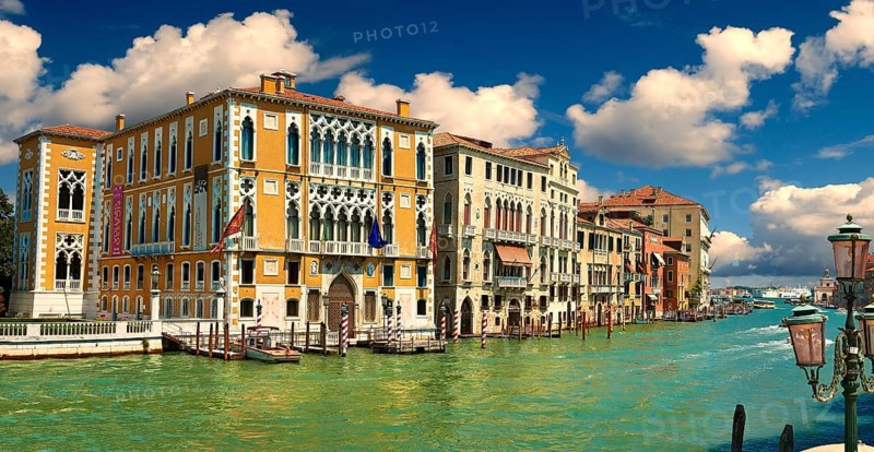 Grand Canal with Palazzo Cavalli-Franchetti