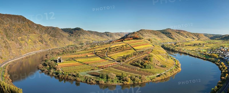 Moselschleife in autumn