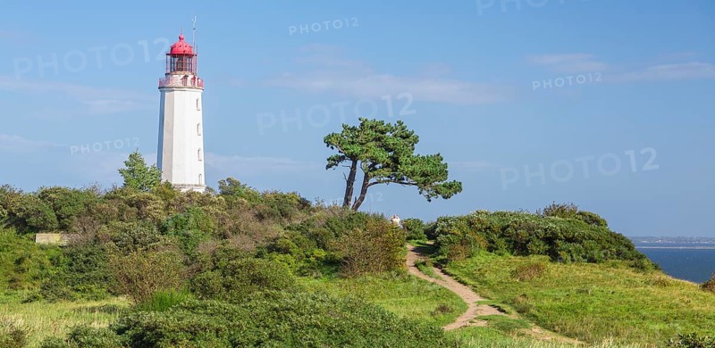 Lighthouse Dornbusch on the island of Hiddensee