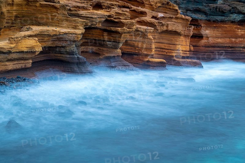Rugged rock coast