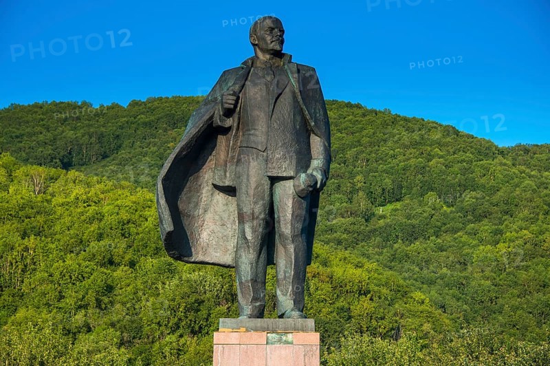 Lenin statue in Petropavlovsk-Kamchatsky