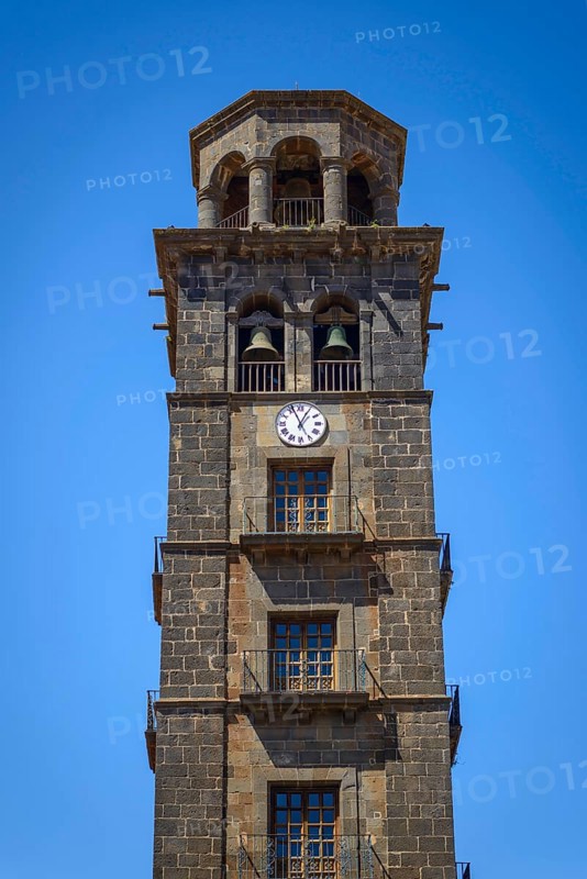 Bell tower of the church Iglesia de Nuestra Senora de la Concepcion