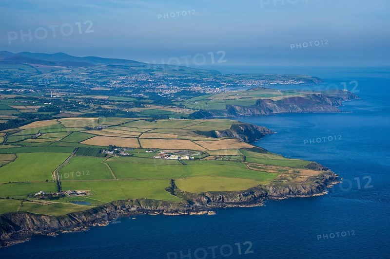 Aerial view of the Isle of Man