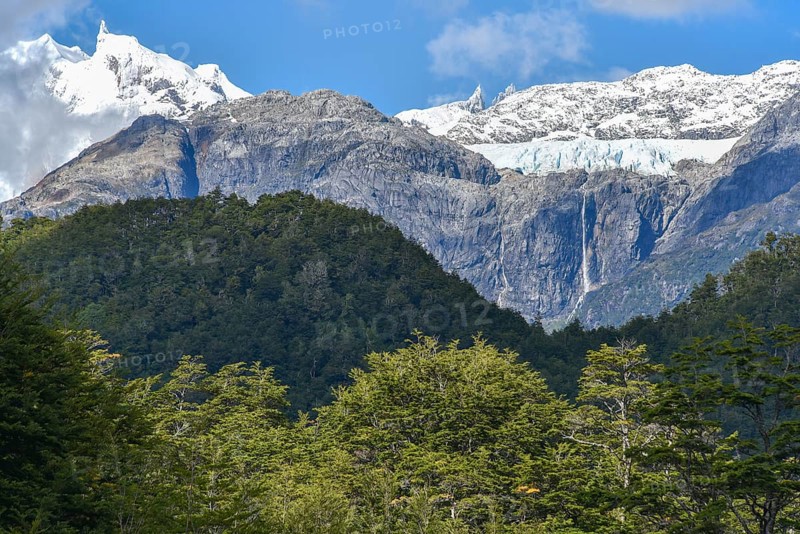 San Rafael glacier on Monte San Valentin